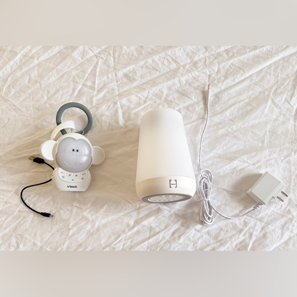 Hatch Rest Baby 1st Gen + VTech portable Sound Machine Night Light BUNDLE